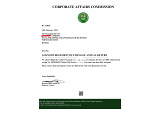 CAC Accredited Agent - We Handle All CAC Post -Incorporation Filings in Nigeria