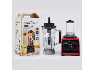 Silver Crest 8 Blades Upgraded 8000Watts Blender, Double Cup -3L