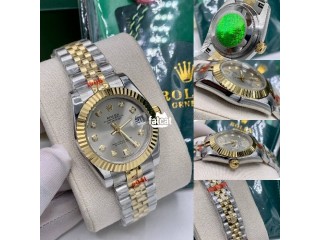 Rolex Ladies Watch - Gold / Silver color