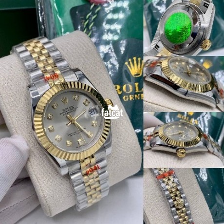 Classified Ads In Nigeria, Best Post Free Ads - rolex-ladies-watch-gold-silver-color-big-0