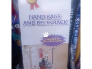 Hand Bag and Belt Rack