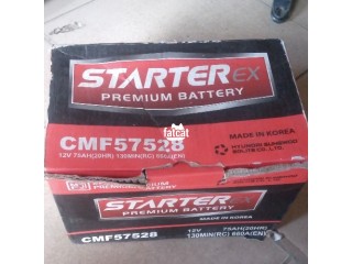 Classified Ads In Nigeria, Best Post Free Ads -75Ah StarterEX Car Battery