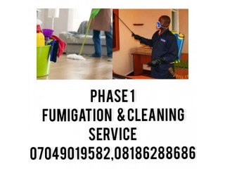 Phase 1 Fumigation & Cleaning Services