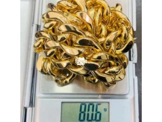 18 Karat Pure Real Gold Jewelries