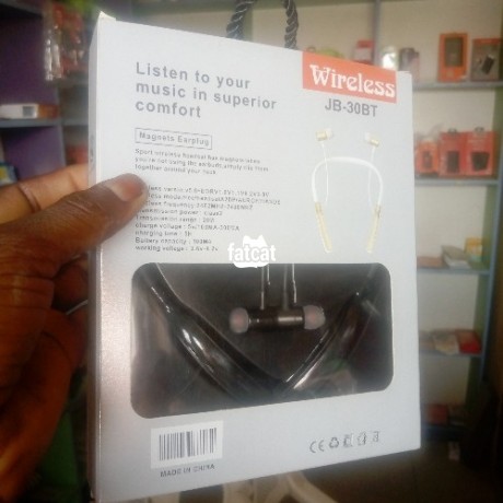 Classified Ads In Nigeria, Best Post Free Ads - wireless-jb-30bt-pure-bass-bluetooth-wireless-headset-big-2