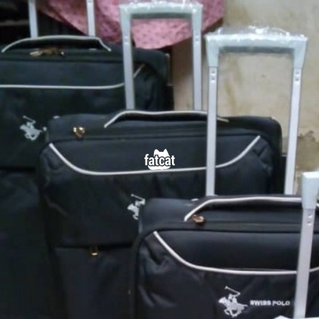 Classified Ads In Nigeria, Best Post Free Ads - swiss-polo-5-set-of-trolley-luggage-bag-big-2