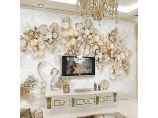 Wall Photo Murals and 3D Panels