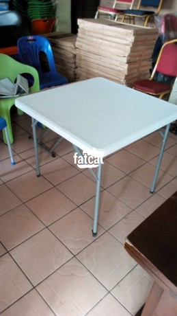 Classified Ads In Nigeria, Best Post Free Ads - rectangular-plastic-folding-table-with-foldable-metal-legs-big-2