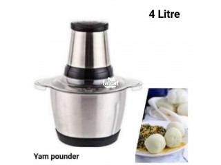 Yam Pounder And Food Processor 4 Litres