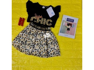 Complete Top And Skirt.  Age 1-4yrs