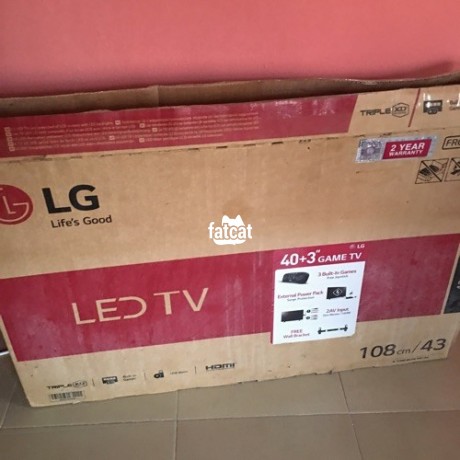 Classified Ads In Nigeria, Best Post Free Ads - fairly-and-neatly-used-lg-43-inches-led-tv-with-full-accessories-big-1