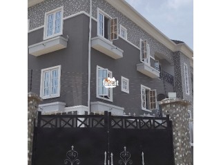 6 units spacious, gated with electric wire fence and solidly completed 3 bedroom flats, for rent in Bogije