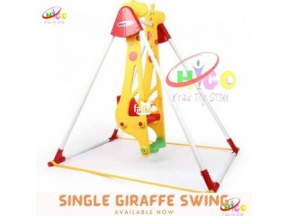 Single Seat Giraffe Swing