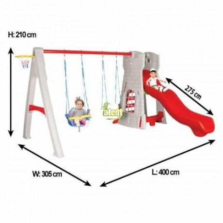 Classified Ads In Nigeria, Best Post Free Ads - kids-tower-with-slide-big-0