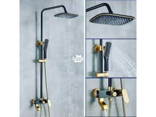 Black & Gold Power shower