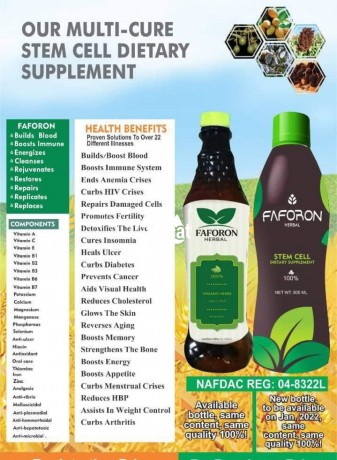 Classified Ads In Nigeria, Best Post Free Ads - faforon-herbal-blood-builder-vitamins-supplements100-organic-herbs-big-0