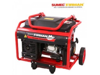 5.5kva Original Sumec Firman Ecological semi silent Generator with key starter, 100%Copper 2yr warranty