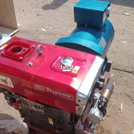Classified Ads In Nigeria, Best Post Free Ads - 10kva-original-sky-power-diesel-generator-with-key-starter-and-remote-control-100-copper1yr-warranty-big-1
