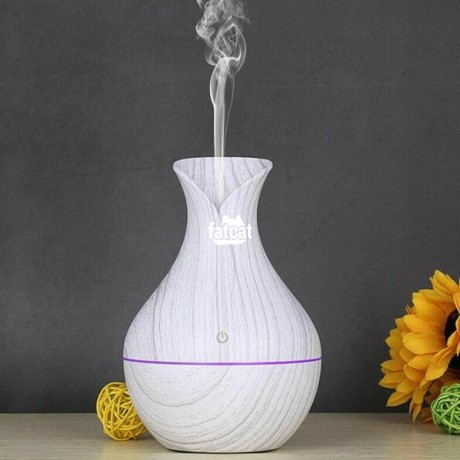 Classified Ads In Nigeria, Best Post Free Ads - ultrasonic-aromatherapy-humidifier-130ml-white-wood-grain-big-1