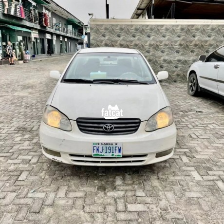 Classified Ads In Nigeria, Best Post Free Ads - used-white-toyota-corolla-2002-big-3