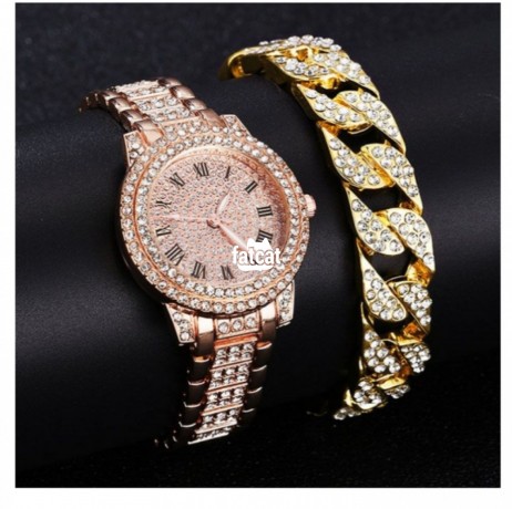 Classified Ads In Nigeria, Best Post Free Ads - 2-in-1-wristwatch-with-bracelet-big-1