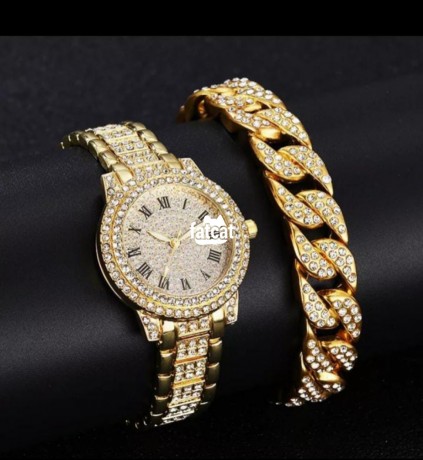 Classified Ads In Nigeria, Best Post Free Ads - 2-in-1-wristwatch-with-bracelet-big-0