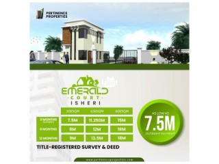 Serviced Plots for Sale in Emerald Court Isheri Olofin Egbeda Idimu Alimosho LG Lagos