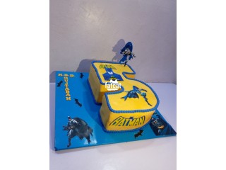 Fondant cartoon character cake