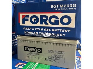 Forgo Inverter Batteries 200A 12v Deep cycle