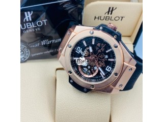 Hublot leather watch