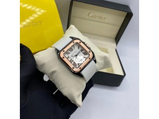 Cartier rubber wristwatch