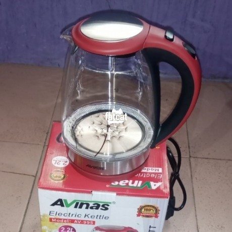 Classified Ads In Nigeria, Best Post Free Ads - 22l-avinas-electric-glass-kettle-big-1