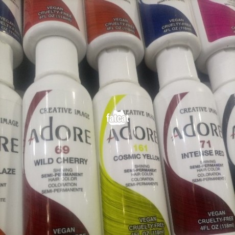 Adore Hair Dye in Electric Lime Green  Longlasting Colorful Hair Dye