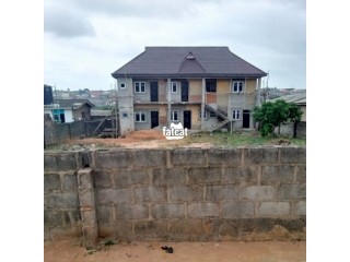 6 numbers of miniflat  SETBACK on a full plot of land at aboru, iyana ipaja, lagos