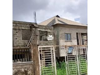 2 Numbers of 2 Bedroom and 3 Bedroom Decked on a full Plot of Land Fenced with Gate at Peace Estate, Baruwa, Lagos