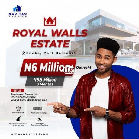 Classified Ads In Nigeria, Best Post Free Ads - royal-walls-estate-eneka-port-harcourt-big-0
