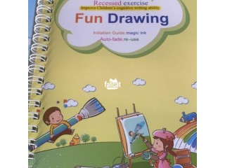 4 in 1 reusable practical book for kids