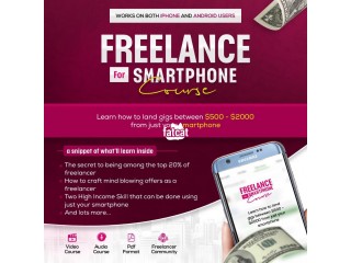 High Paid Freelance for Smartphone.