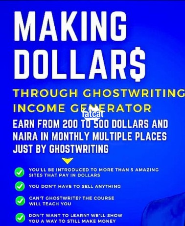 Classified Ads In Nigeria, Best Post Free Ads - ghostwriting-income-generator-gig-big-0