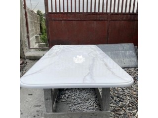 Marble dinning top